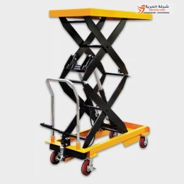 طاولة حمل معدات هيدروليك حمولة 1 طن ارتفاع 1 متر ماركة JACK TEC موديل WP1000 🛠️🚀